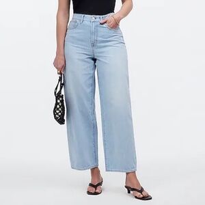 Madewell Curvy Perfect Vintage Wide Leg Crop in Fitzgerald